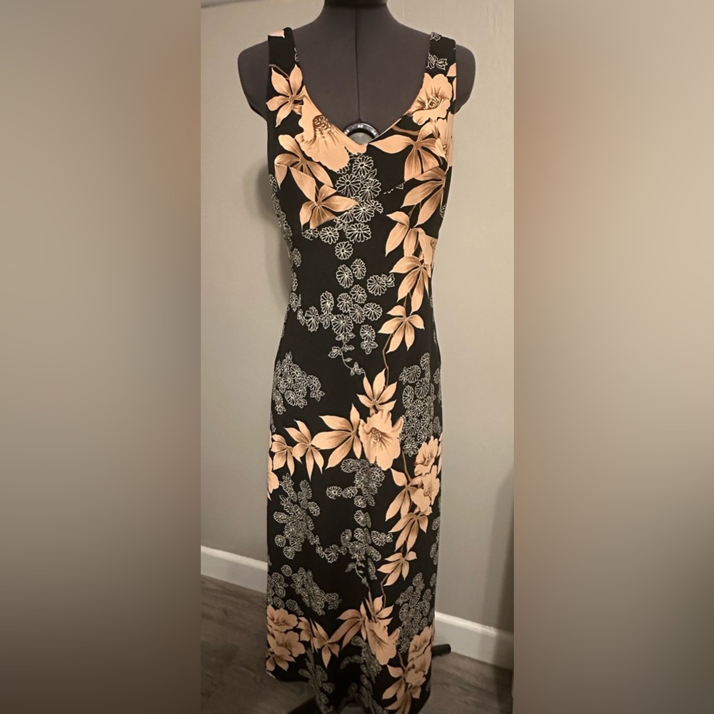Vintage Y2K Rampage Floral Print Maxi Dress Size 5